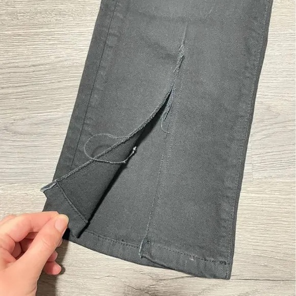 Frame Slit bottom frayed jeans - Picture 8 of 9